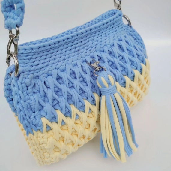 Сумка Blue and yellow - [img: 4]